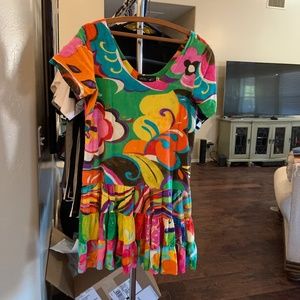 SOLD Jams world venture, vintage, oversize, baby doll, tear dress size medium